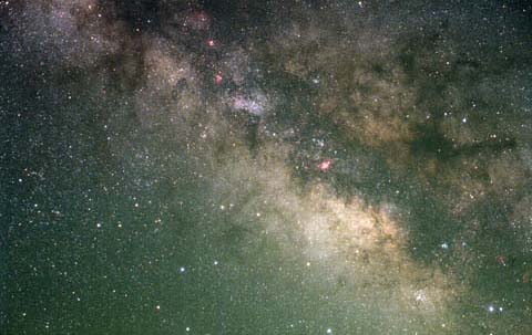 射手座付近の銀河