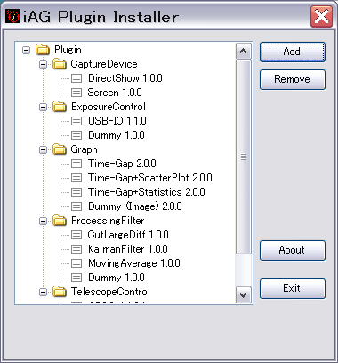 iAG Plugin Manager